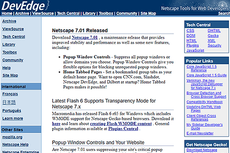 Netscape DevEdge