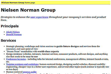 Nielsen Norman Group