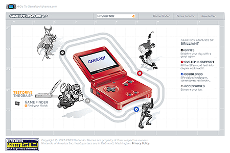 Nintendo Game Boy Advance SP