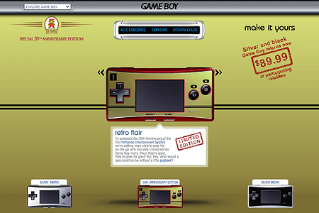 Nintendo – Game Boy Micro