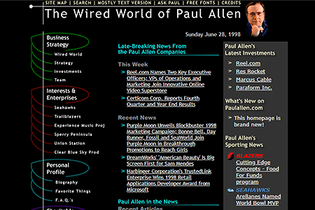 Paul Allen’s Wired World