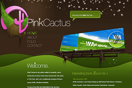 Pink Cactus