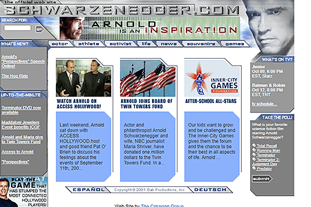 Schwarzenegger.com