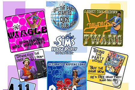 The Sims House Party