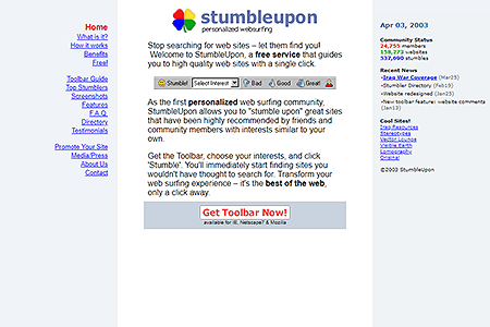 StumbleUpon