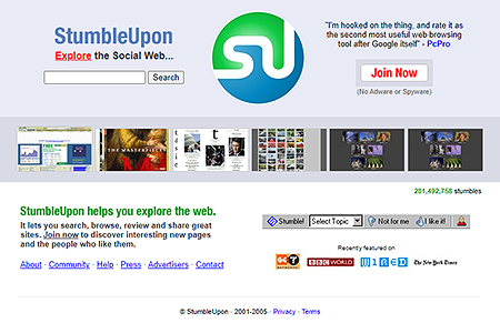 StumbleUpon