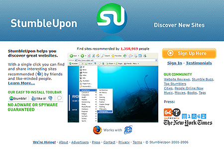 StumbleUpon