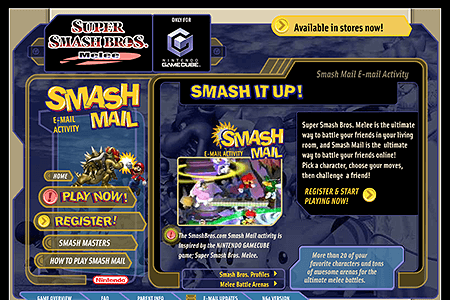 Super Smash Bros. Melee Smash Mail