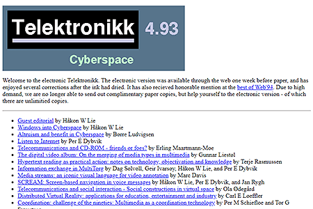 Telektronikk 4.93