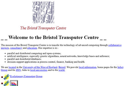 The Bristol Transputer Centre
