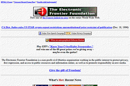 The Electronic Frontier Foundation