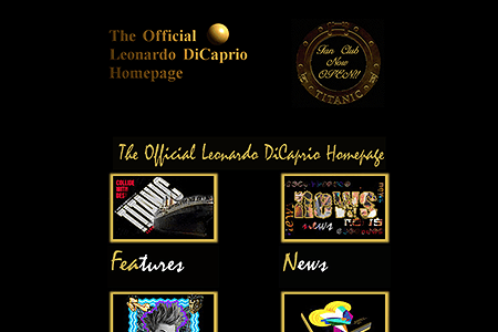 The Official Leonardo DiCaprio Homepage