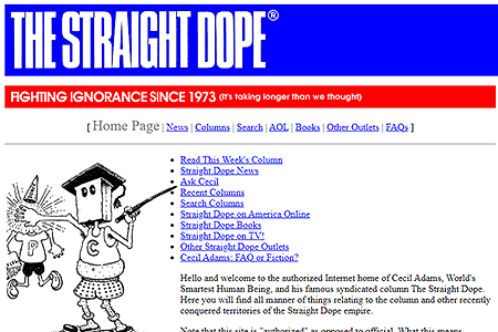 The Straight Dope