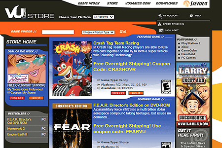 Vivendi Universal Games Store