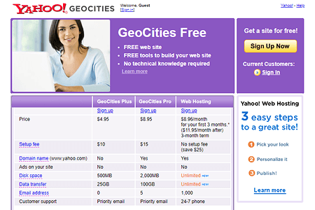 Yahoo! GeoCities