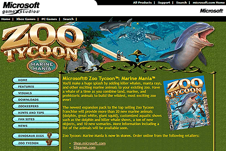 Zoo Tycoon Marine Mania